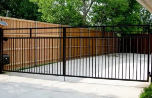 Fort Worth Texas Residential Driveway Gate